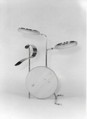 Objekt-Schlagzeug. 1985 Originalzustand, Hans Heisz